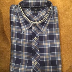 Banana Republic Plaid Buttondown Shirt XL